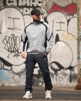 Спортивний костюм RETRO NK grey ТР6937 M 95614 фото