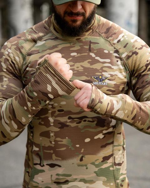 Гольф тактичний з мікрофлісу &laquo;Кубик&raquo;, мультикам S 97828 фото