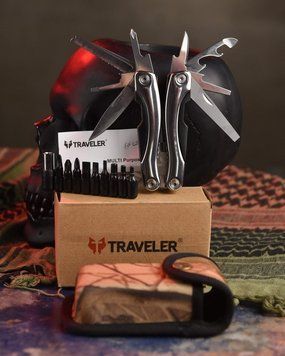 Ніж багатофункціональний (мультитул) Traveler 27117 фото