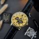 Чоловічий механічний годинник Awarder 022-3D Не Забуду Дім Gold-Gold Automatics з автопідзаводом 1202-0493 фото 7
