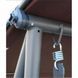 Гойдалка садовая Bonro Garden BW-002 коричневая 3 местная 42400948 фото 12