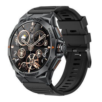 Умные часы Modfit Endurance Black с AMOLED-дисплеем и функцией звонков 1077-0301 фото