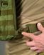 Тактическая нагрудная сумка черная через плечо олива 94060 фото 5