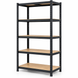 Стеллаж металлический&nbsp;PRIMA HOME 5 полок (180&times;90&times;40 см) для дома гаража склада магазина, Черный G1447 фото 1