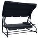 Гойдалка садовая Bonro Garden BW-002 серая 3 местная 42400947 фото 22