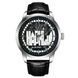 Мужские механические часы Awarder 043 Незламний Харків Silver-Black Automatic с сапфировым стеклом 1202-0038 фото 1